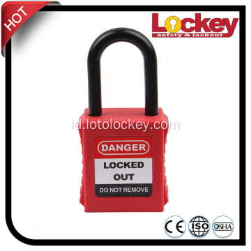 38mm Plastic Short Shackle Safety Padlock